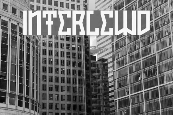 Interlewd Font examples