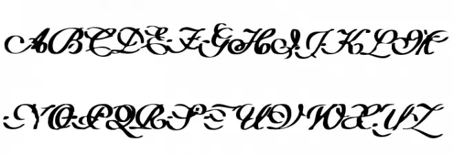 Intermission Schriftart Groß