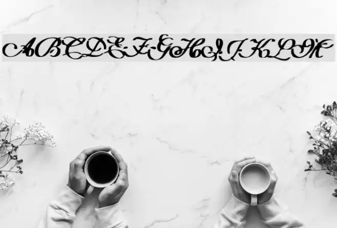 Intermission Font examples