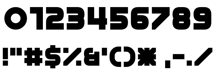 Internal Rainbows Font OTHER CHARS