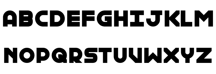 Internal Rainbows Font LOWERCASE