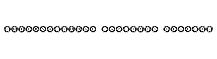 International Capitals Regular Font