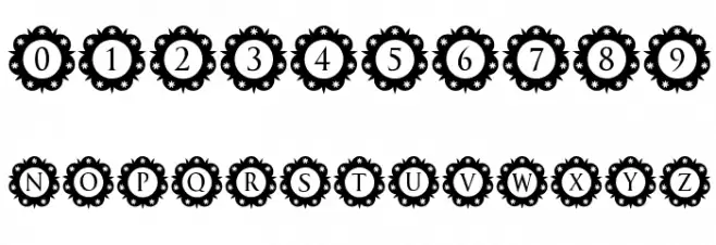 International Capitals Regular Font Alte caractere
