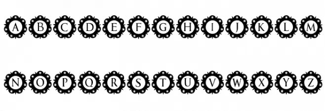 International Capitals Regular 字体 大写