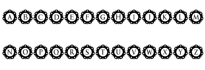 International Capitals Regular Font LOWERCASE