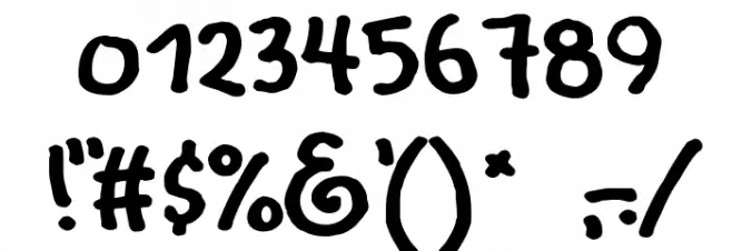 International Playboy Font OTHER CHARS