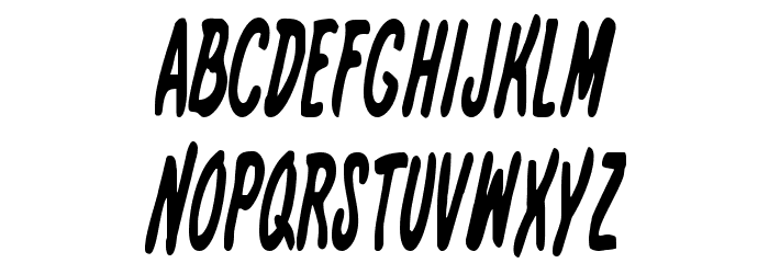 International Super Hero Cond Font LOWERCASE