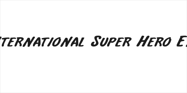 International Super Hero Exp Logo