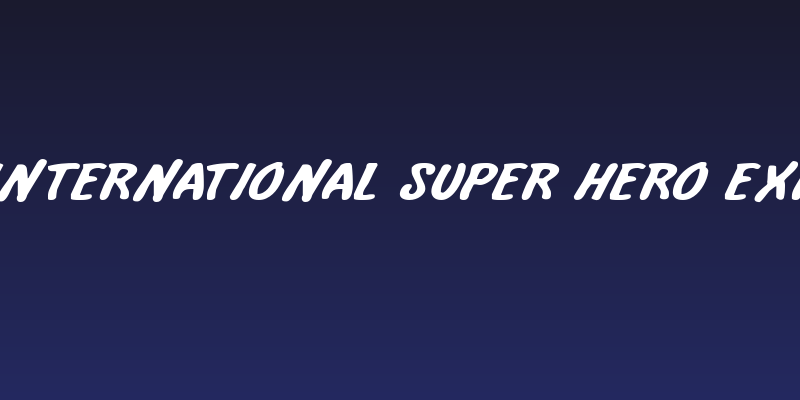 International Super Hero Exp Social Header