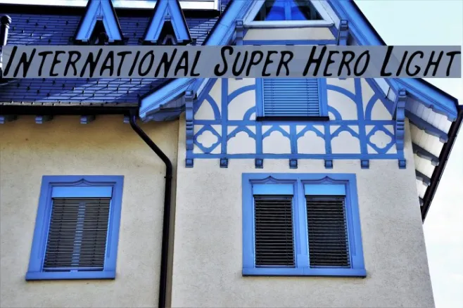 International Super Hero Light Example 2