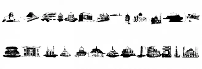 InternationalSigns Font UPPERCASE