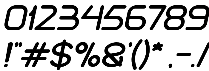 Internationalist Bold Italic Font OTHER CHARS
