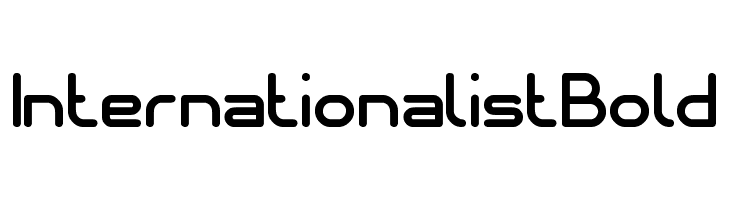 Internationalist Bold  免费字体下载