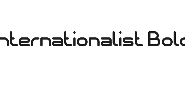 Internationalist Bold Logo
