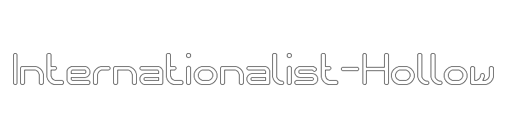 Internationalist-Hollow  لخطوط تنزيل