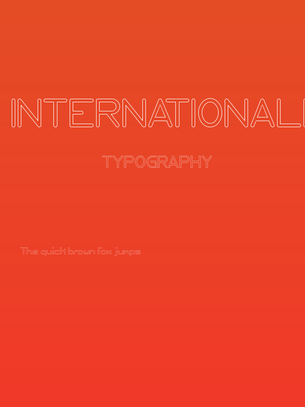 Internationalist-Hollow Poster