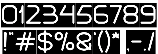 Internationalist-Inverse Font OTHER CHARS