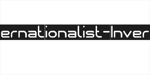 Internationalist-Inverse Logo