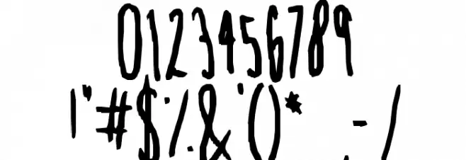 Internet Is Down Font OTHER CHARS