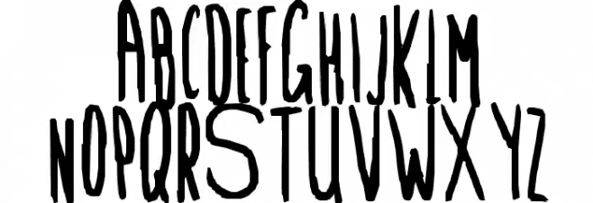 Internet Is Down Schriftart Groß