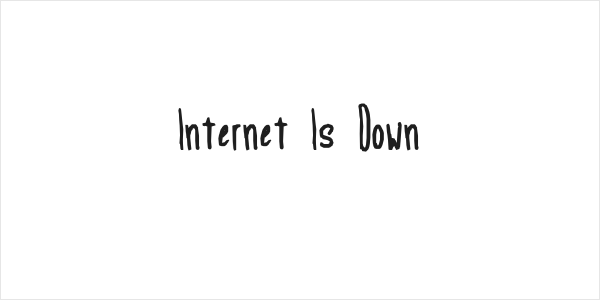 Internet Is Down Logo