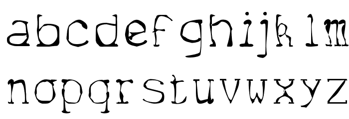 Internet Font LOWERCASE