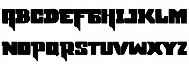 Internets Schriftart Groß