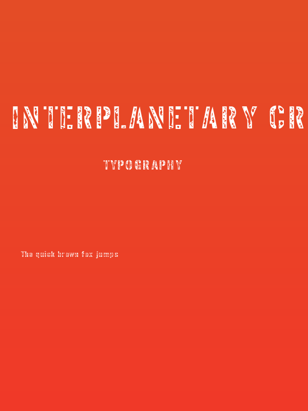 Interplanetary Crap Poster