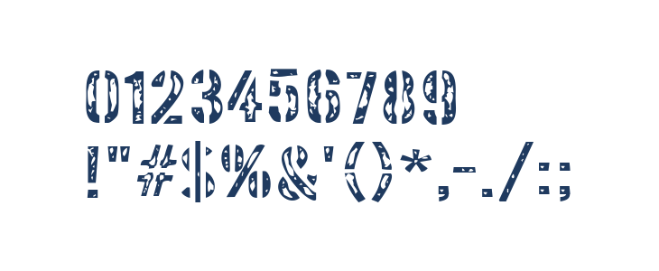 InterplanetaryCrap-Regular Other Characters