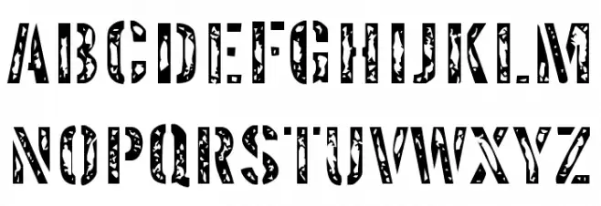 InterplanetaryCrap-Regular Schriftart Groß