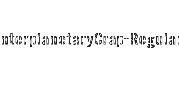 InterplanetaryCrap-Regular Logo