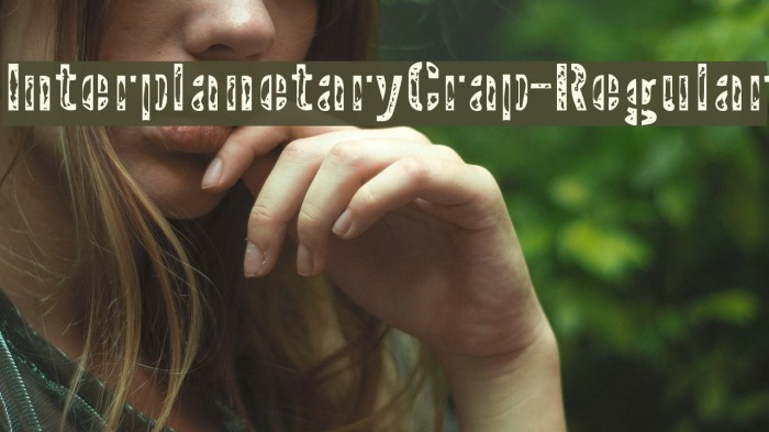 InterplanetaryCrap-Regular Example 1