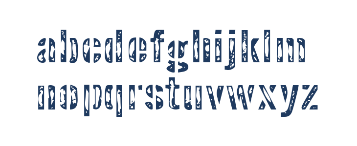 InterplanetaryCrap-Regular Lowercase