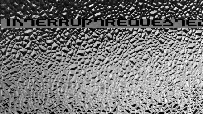 InterruptRequested Fonte examples