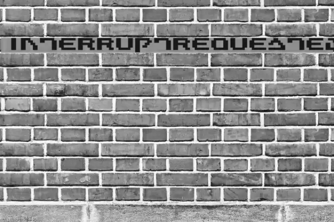 InterruptRequested Fonte examples