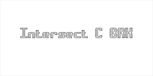 Intersect C BRK Logo