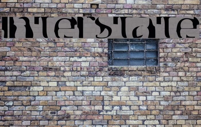Interstate Font examples