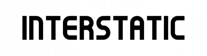 Interstatic  baixar fontes gratis