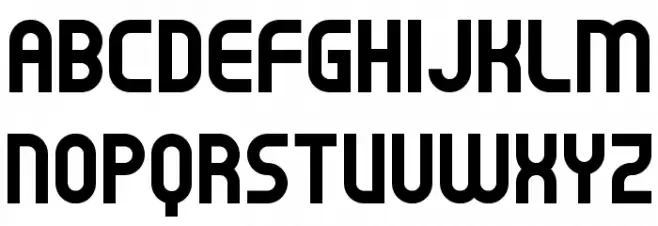 Interstatic 字体 大写