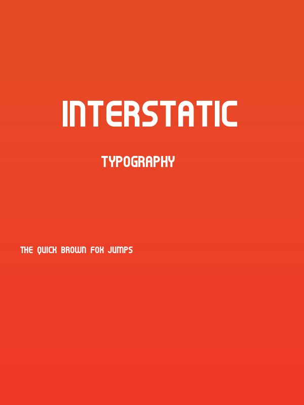 Interstatic Poster