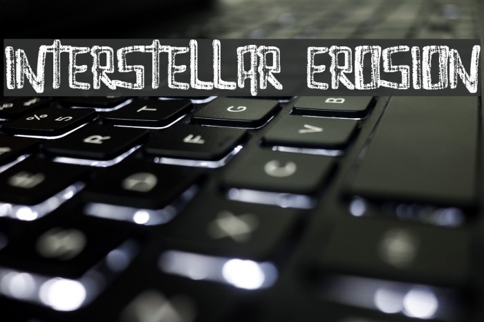 Interstellar Erosion Example 1