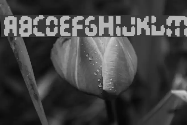 Interstellar Harddrive Font examples