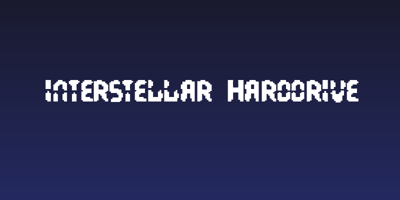 Interstellar Harddrive Social Header