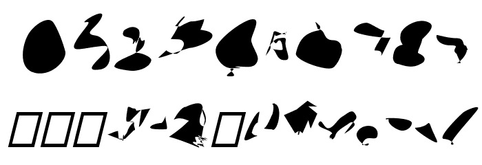 Interstorm Oblique Font OTHER CHARS