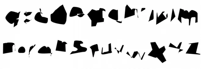 Interstorm Font LOWERCASE