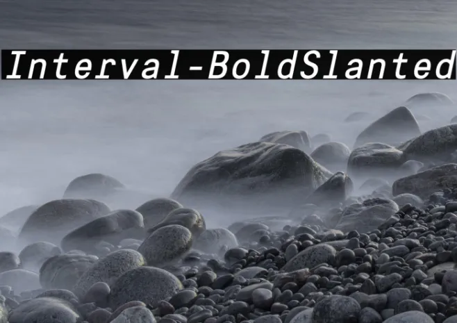 Interval-BoldSlanted Example 1