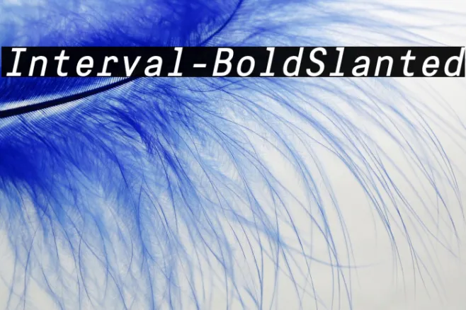 Interval-BoldSlanted Example 2