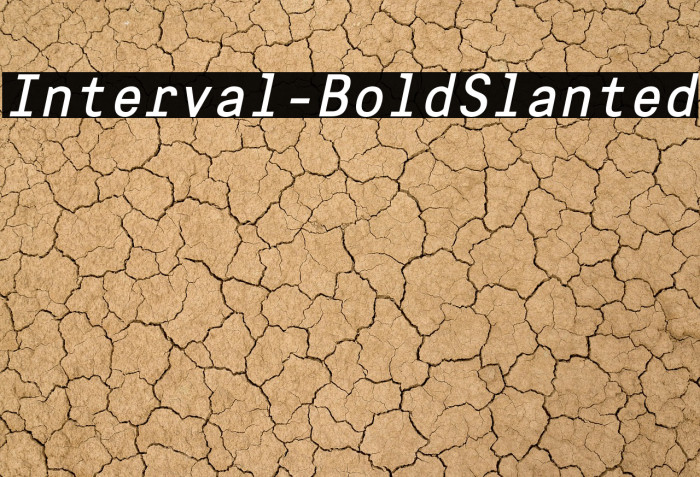 Interval-BoldSlanted Example 3
