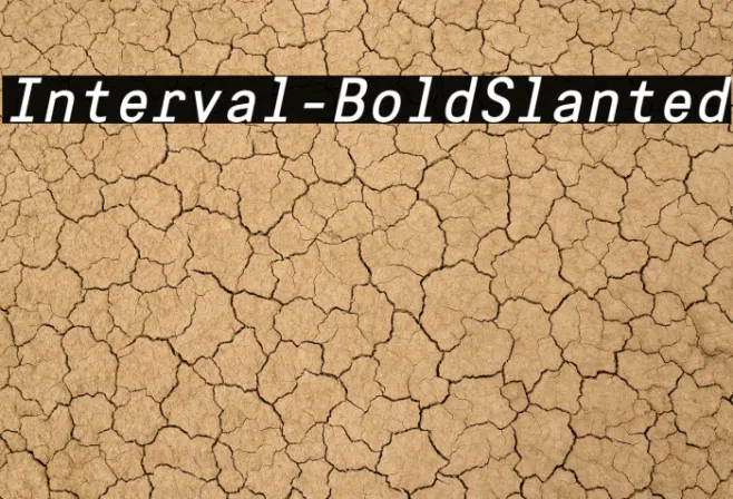Interval-BoldSlanted Example 3