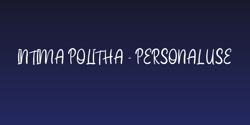 Intima Politha - Personal Use Social Header